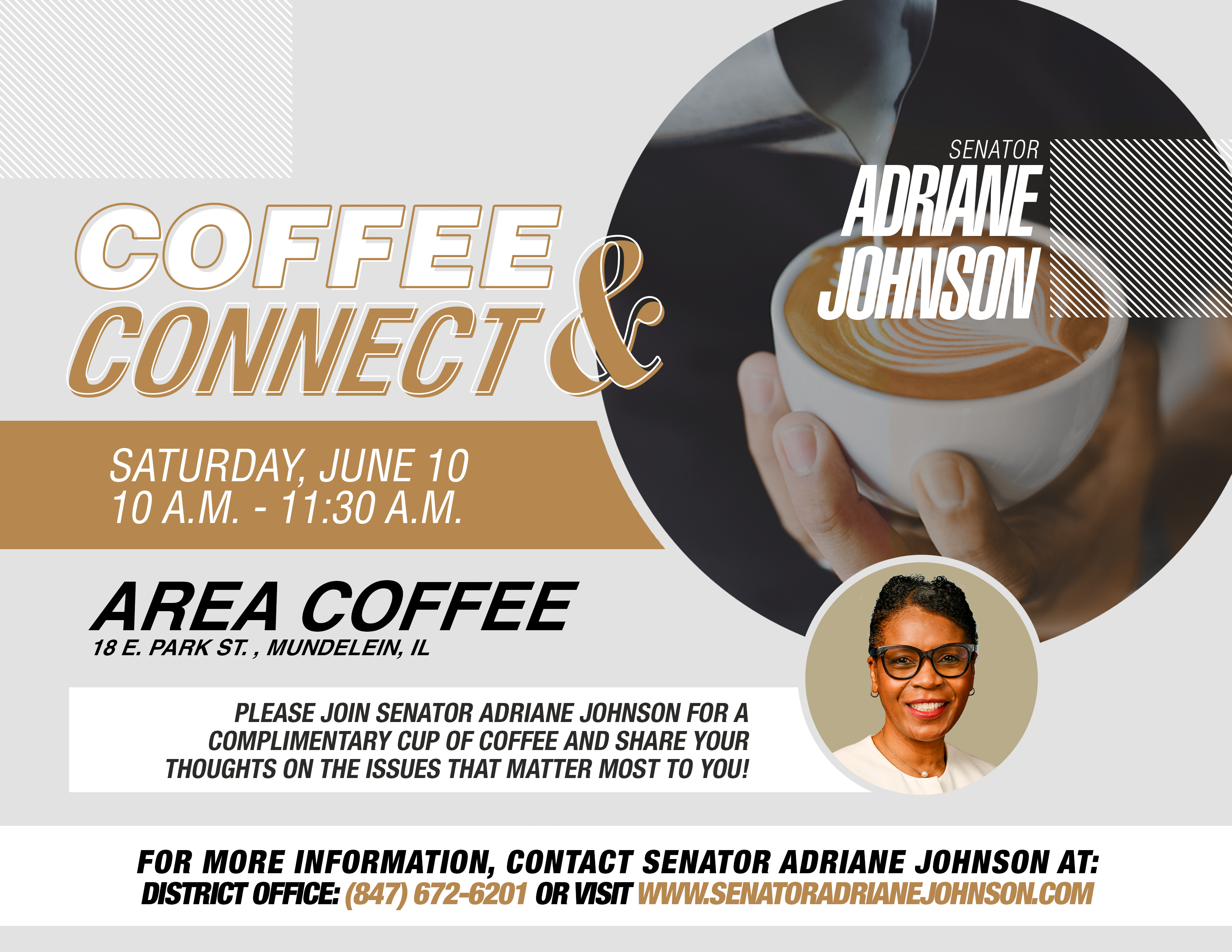 Sen. Adriane Johnson - Coffee Convo 06.10.23