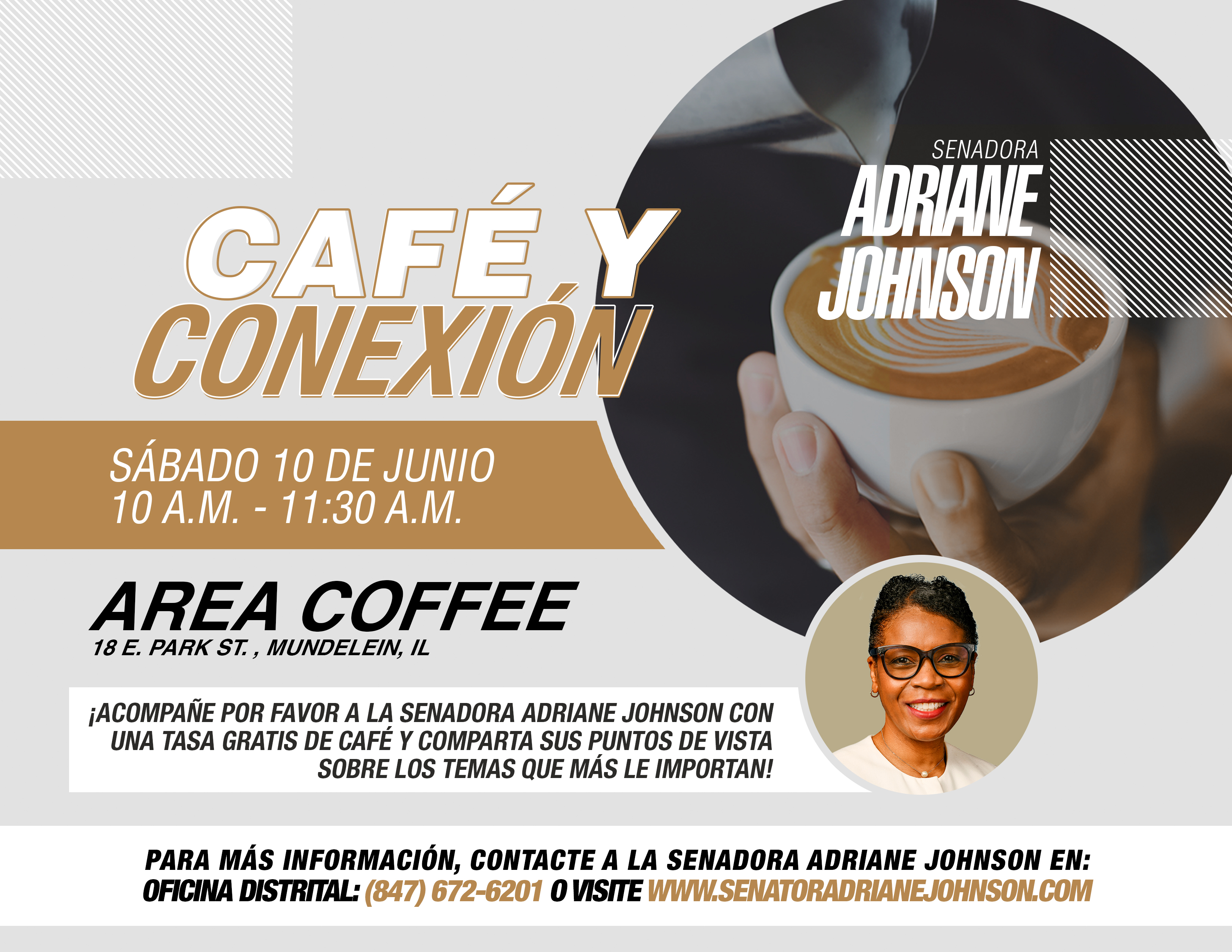 Sen. Adriane Johnson - Coffee Convo ES06.10.23