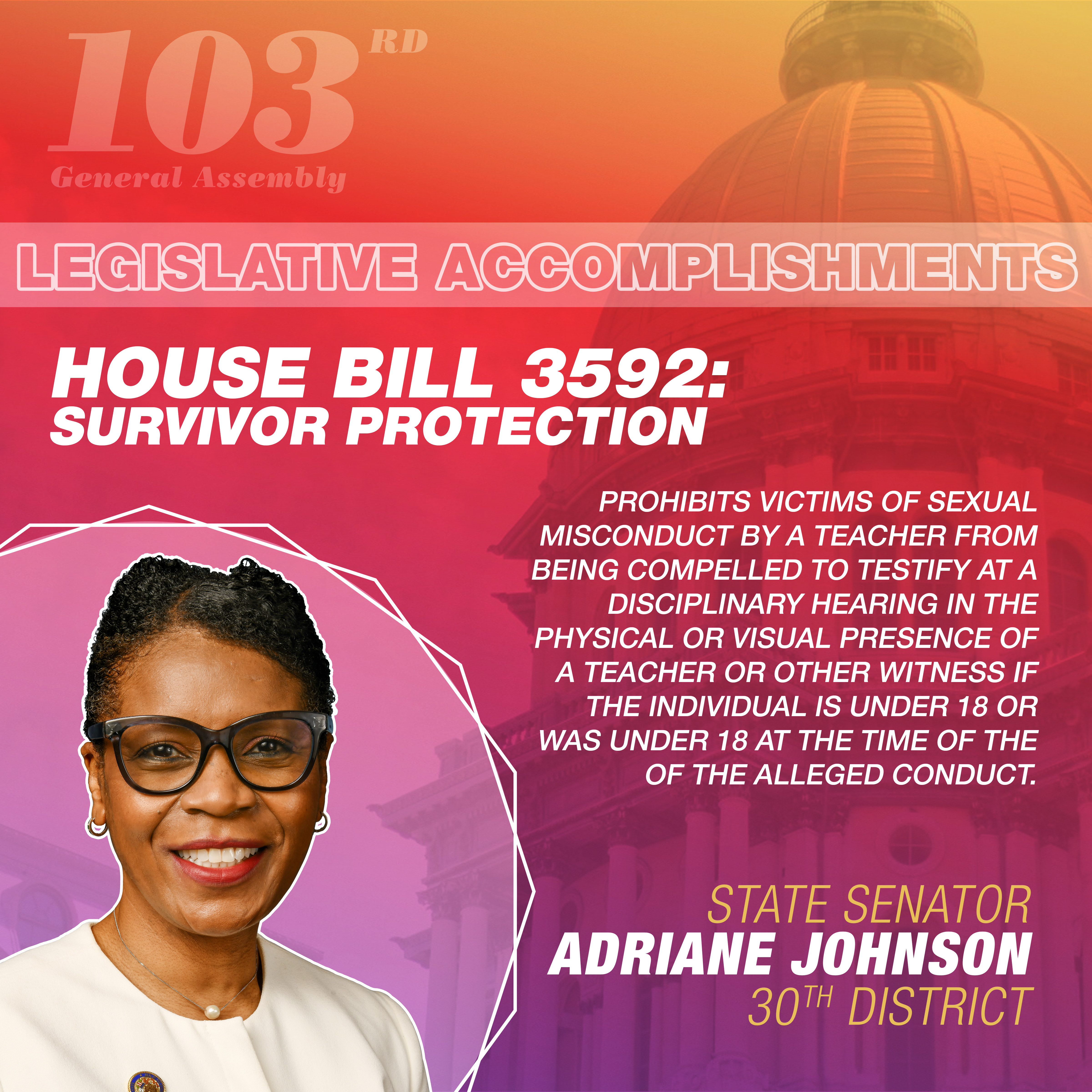 Sen. Adriane Johnson - HB3592